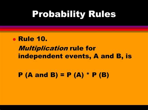 Image result for Probability Rules and Their Examples