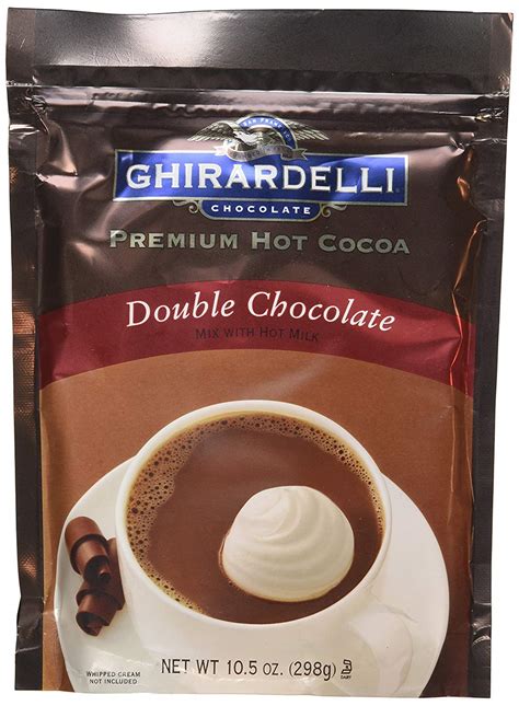 Amazon.com : Ghirardelli Hot Cocoa Mix Double, 10.5 oz, Pack of 3 ...