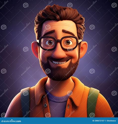 Bearded Animated Characters