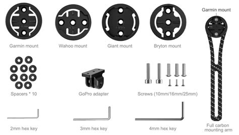 Magicshine TTA Carbon Integrated Out-Front Bike Mount