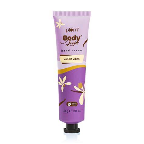 Vanilla Vibes Hand Cream by Plum BodyLovin' | Ultra Moisturizing | Non ...