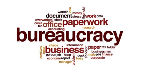 Bureaucracy In A Sentence