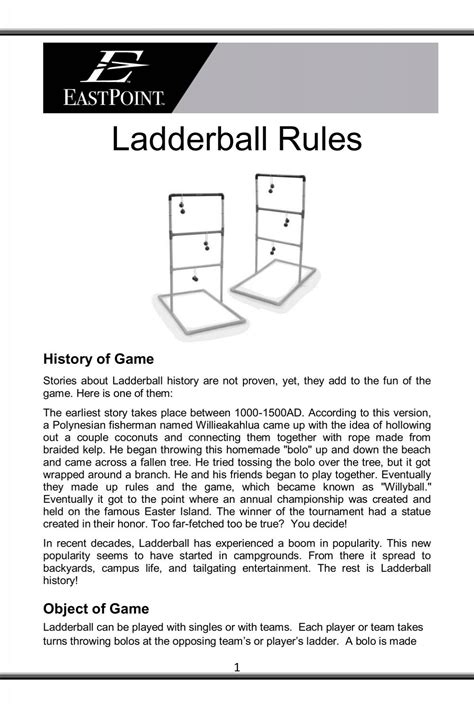 The Ladder Ball Points at Nate Davidson blog