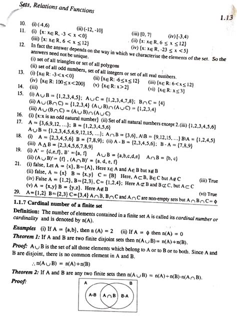 Ch112-23 - Mathematics notes - Sets, Relations and ####### Functions 10 ...