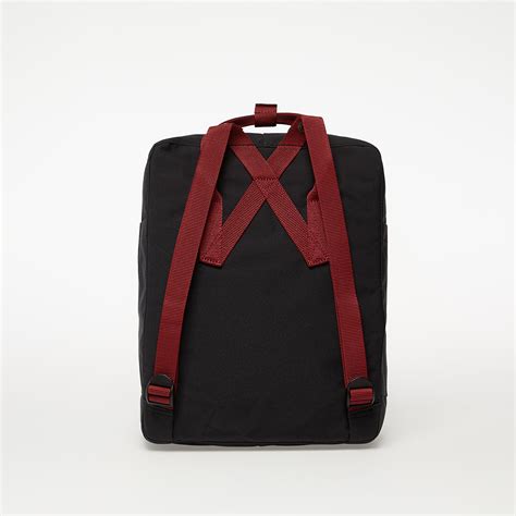 Fjallraven black and 2024 red