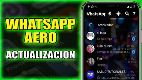 ¿Cómo instalar WhatsApp Aero sin perder las conversaciones previas?
