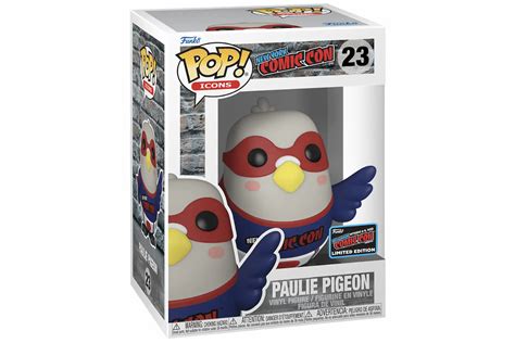 Funko Pop! Icons New York Comic Con Paulie Pigeon 2022 NYCC Exclusive ...