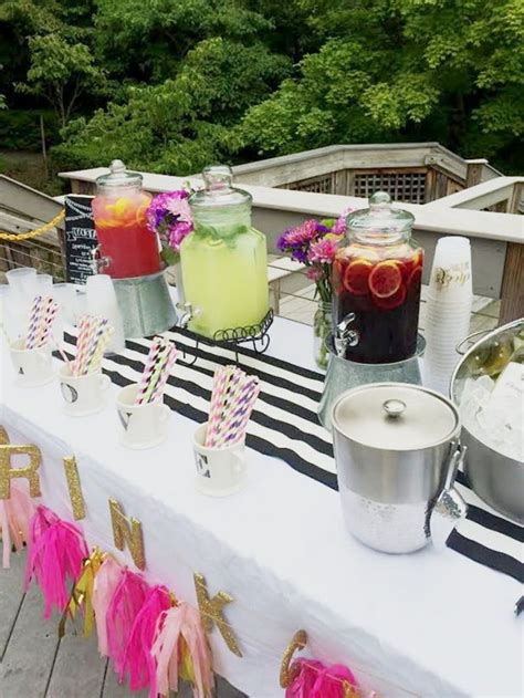 engagement party menu