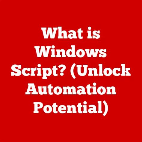 Image result for Windows Script Tool