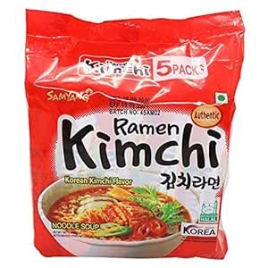 Buldak SAMYANG Kimchi Noodles (5 Pc Combo) : Amazon.in: Grocery ...