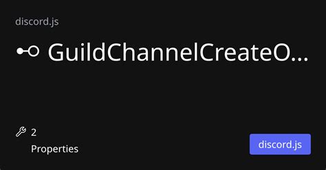 Image result for Create Channel Discord.js