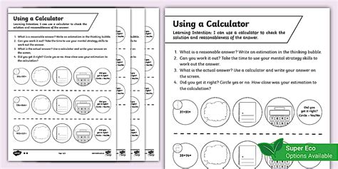 Using a Calculator 的图像结果