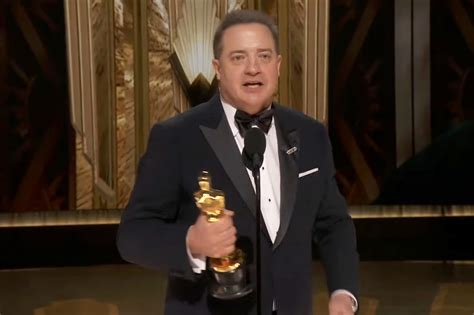 Brendan Fraser wins Best Actor at 2023 Oscars