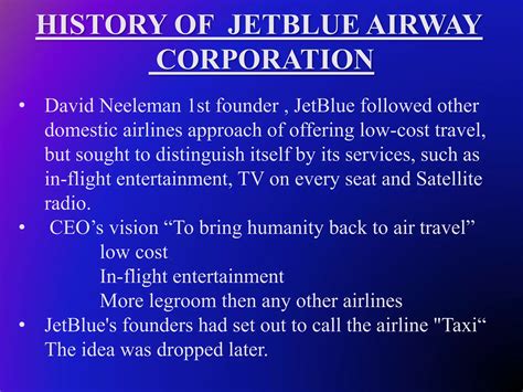 Jet blue airway corporation | PPTX