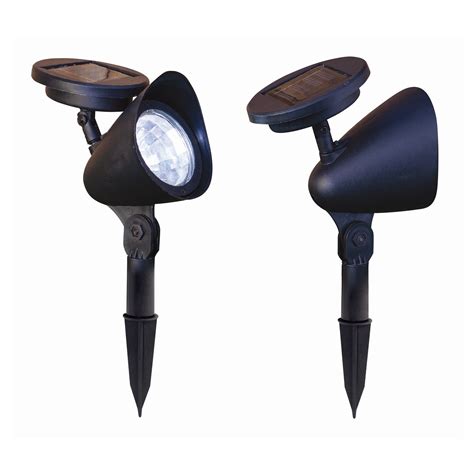 Projecteur solaire pour allée de jardin, plastique, 3,7" x 7,5" x 5,4 ...