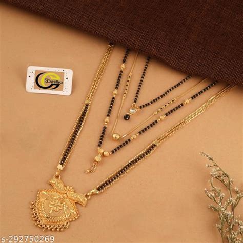Feminine-Glittering-Mangalsutras – Shefit