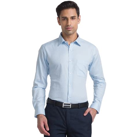 Men Petrol Slim Fit Structure Cotton Shirts – MyRaymond
