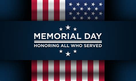 Memorial Day Background Design 43511024 Vector Art at Vecteezy
