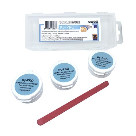 Buy K5 PRO Viscous Thermal Paste for Thermal pad Replacement 60g 3X20g ...