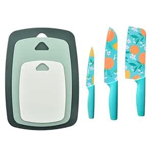 Buy UniKart Gorilla Grip Reversible Plastic Kitchen Cutting Board Set ...