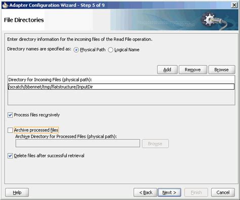 Oracle JCA Adapter for Files/FTP