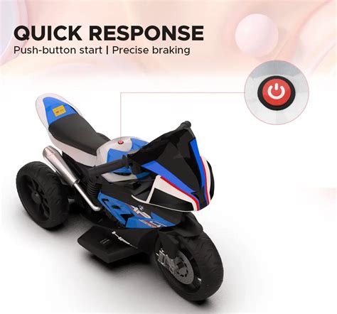 Buy Emotorad Formula Fun Bmw HP4 Ride-On Bike, Blue, 3Y+ Online ...