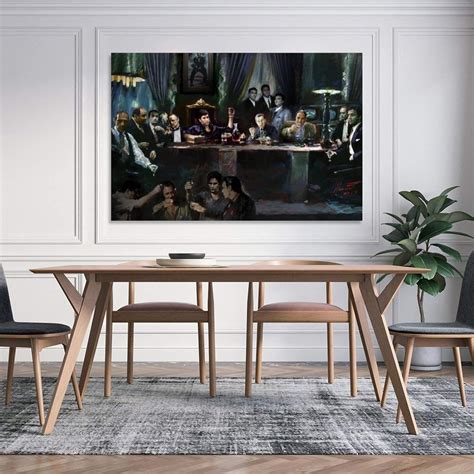 Buy Gangster Last Supper by Godfather Scarface Sopranos Goodfellas ...