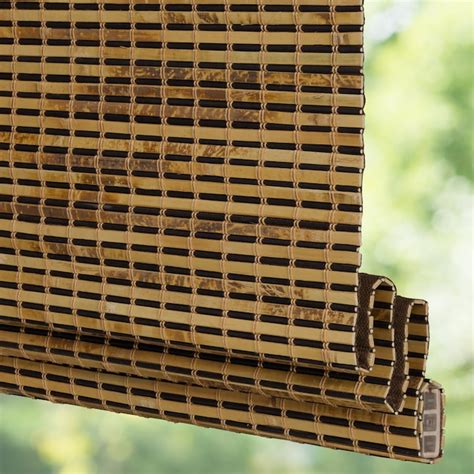 LEVOLOR 60-in x 64-in Tatami Light Filtering Cordless Roman Shade ...