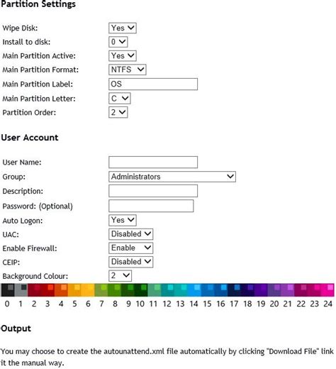 Image result for Windows Answer File Generator
