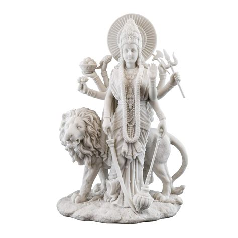 Buy Top Collection Durga Female Hindu Statue with Lion- Divine Mother ...