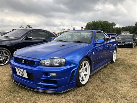 Clean R34 V•Spec II at Goodwood Festival of Speed : r/Nissan