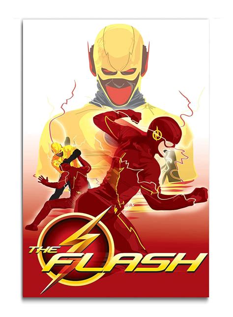 Tamatina 'Flash vs Reverse Flash Justice League' Poster (Laminated ...
