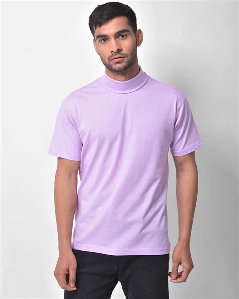 Shop Turtle Neck T Shirts for Men at Melangebox – Melangebox India