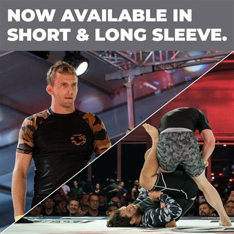 Buy Gold BJJ Jiu Jitsu Rashguard - Camo Rash Guard Compression Shirt ...