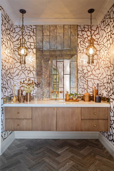 powder room ideas dark vanity