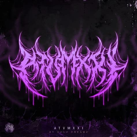 Holo Dreamz || Metal Logos and Artworks on Instagram: "Logo Designs for @atvmxxi 🔥 I'm open for ...