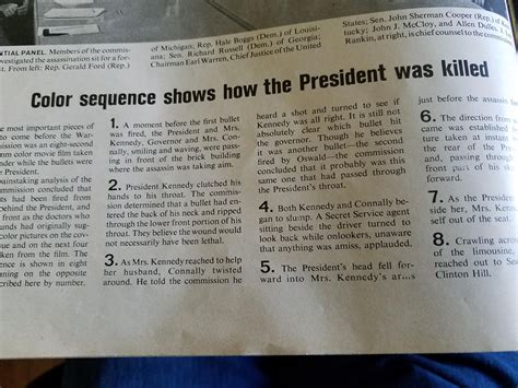 Gerald Ford and the Myth About The Single Bullet Theory : r/JFKTruth