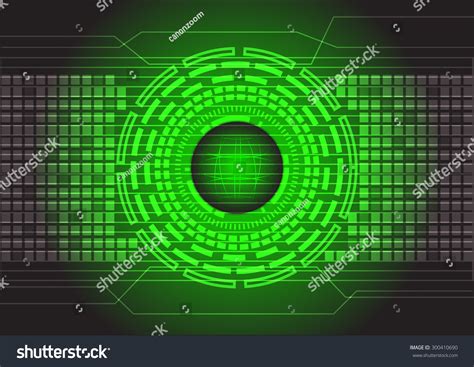 Abstract Technology Green Background Vector 的图像结果