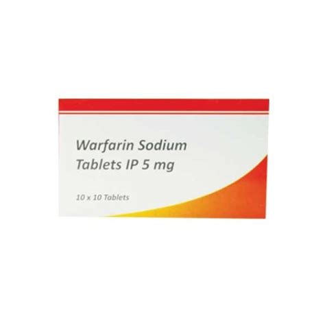 Leading Supplier of Warfarin Sodium Tablets in Delhi | JMS India
