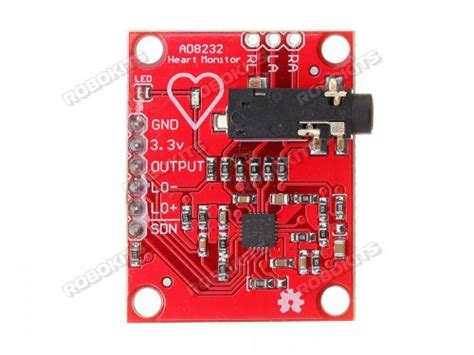 AD8232 ECG Sensor with ECG Cable and Electrodes AD8232 ECG Sensor with ...