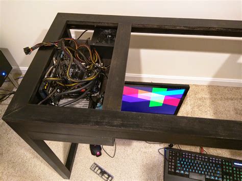 DIY Computer Case Desk 的图像结果