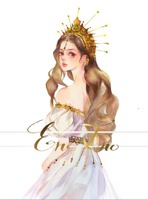 希腊女神 插画师：ENOFNO - 高清图片，堆糖，美图壁纸兴趣社区