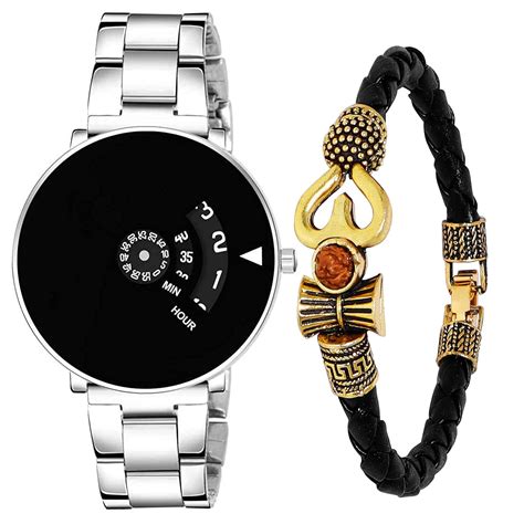 Buy just like Stylish Dial Stainless Steel Strap and with Mahadev ...