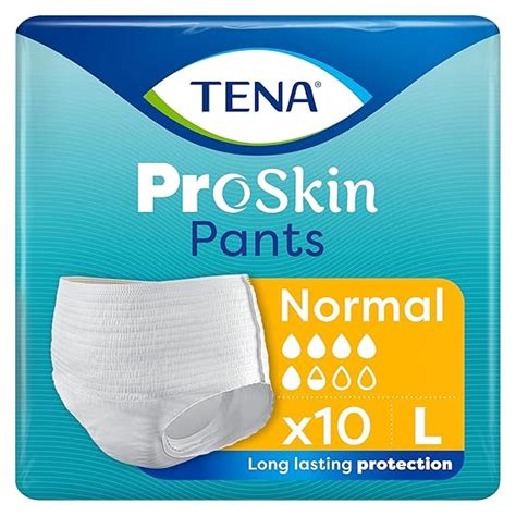 TENA Normal Pants Style | Adult Diaper Large Size (L) | Unisex | Waist ...