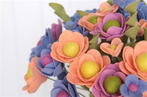 Image result for Flower Felt Tutorial