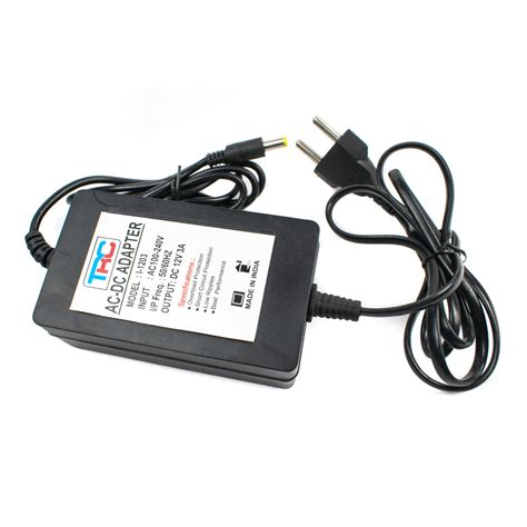 Buy 12V 3A DC Power Supply Adapter at HNHcart.com