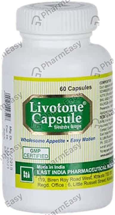 Buy LIVOTONE CAPSULES 60`S Online & Get Upto 60% OFF at PharmEasy