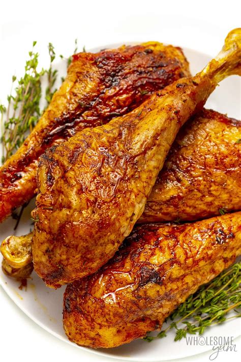 Roasted Turkey Legs (Easy, Juicy, Crispy!) - Wholesome Yum