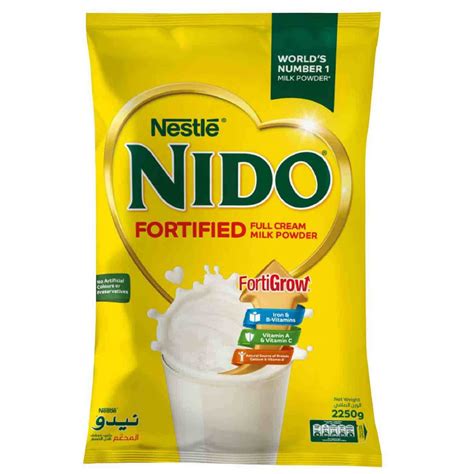 Nestle Nido Fortified Milk Powder 2.25 Kg Pouch - Nido Milk Powder ...