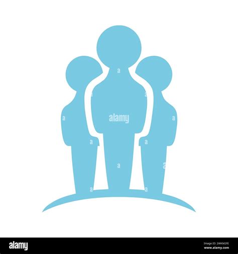 Illustration group three people Stock Vector Images - Alamy